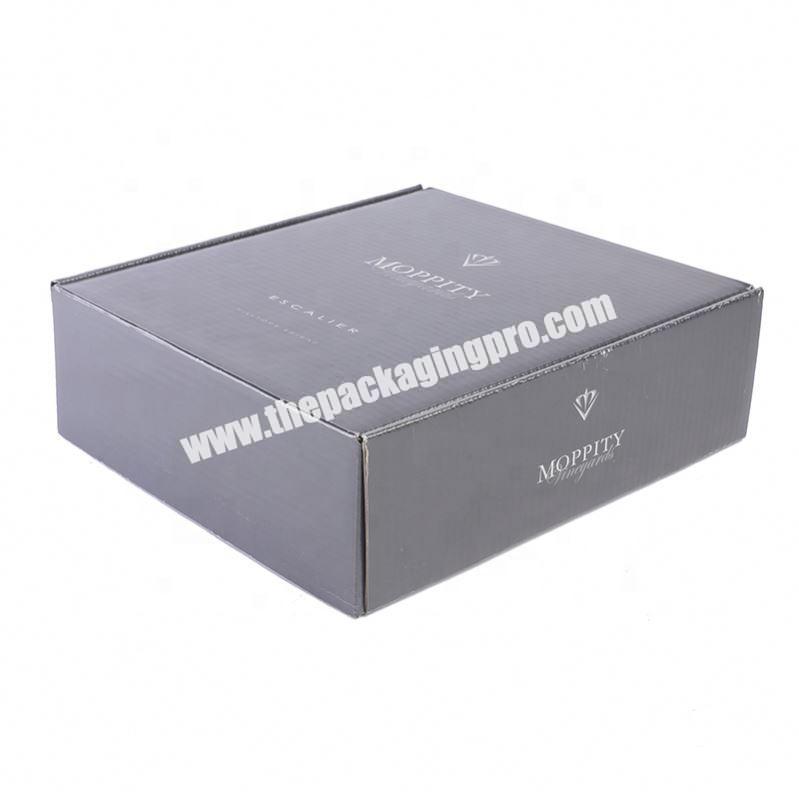 Glossy lamination bakery biscuits corrugated mailer box with own logo