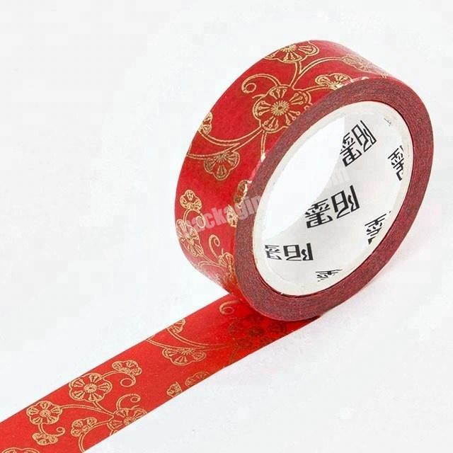 Ancient traditional patterns printed washi tape paper custom