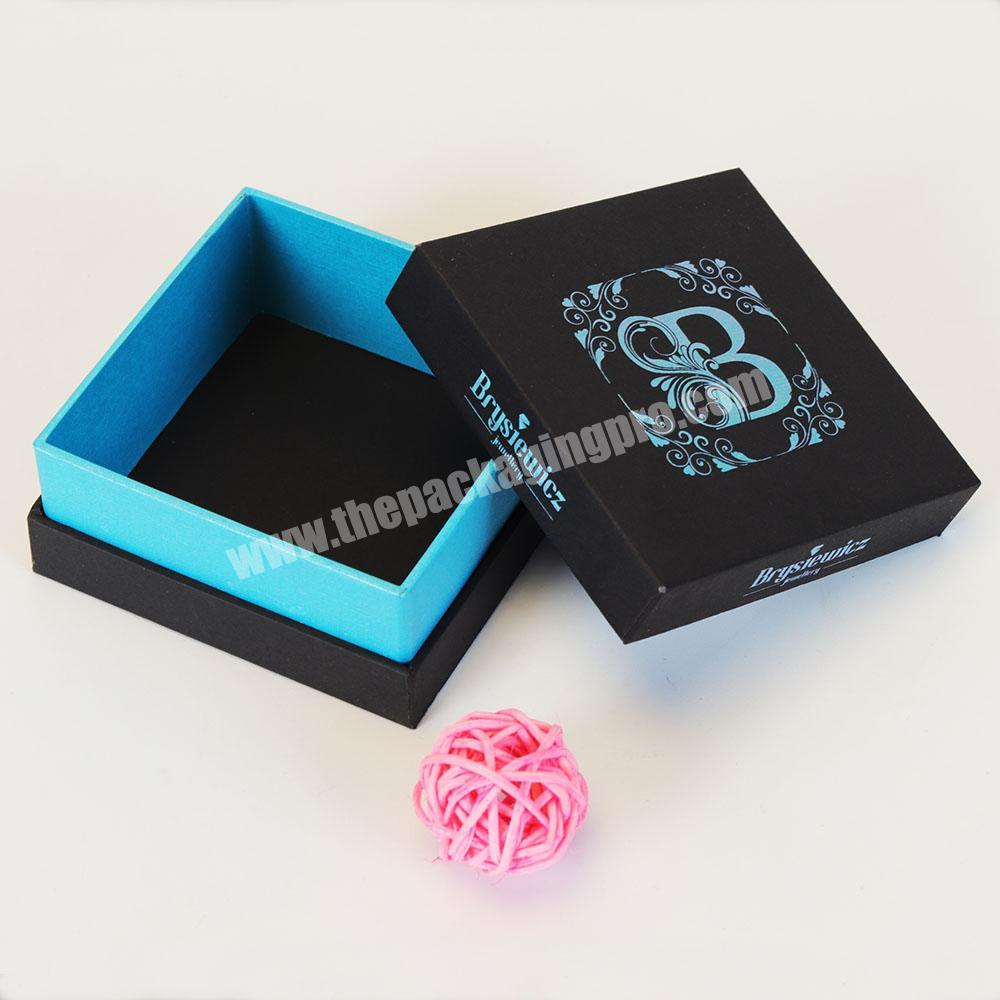 Awesome Paper Gift Packaging Box With Lid Embossed Decorative Jewelry