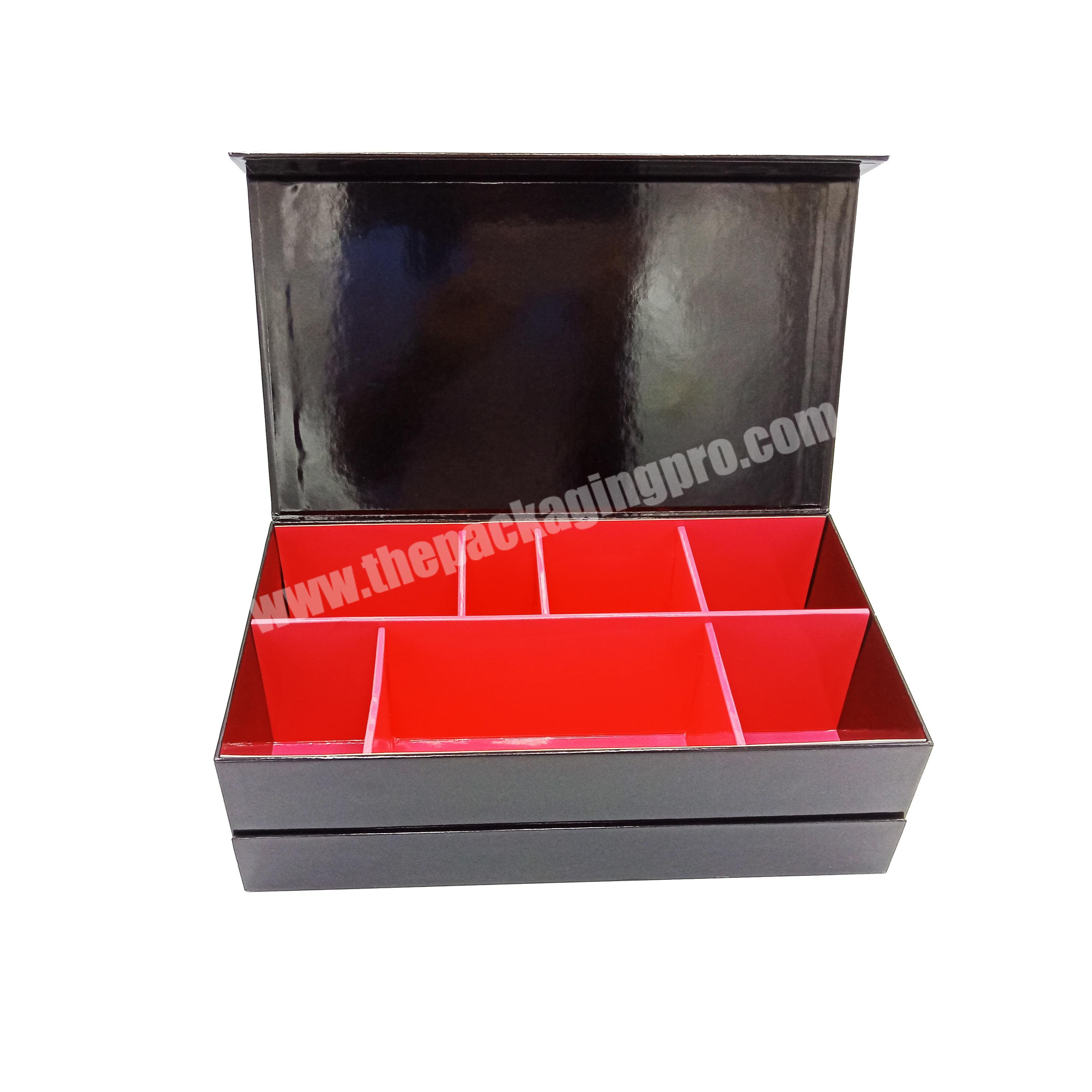 Best quality prosperous disposable base and lid paper chocolate boxes bento lunch box