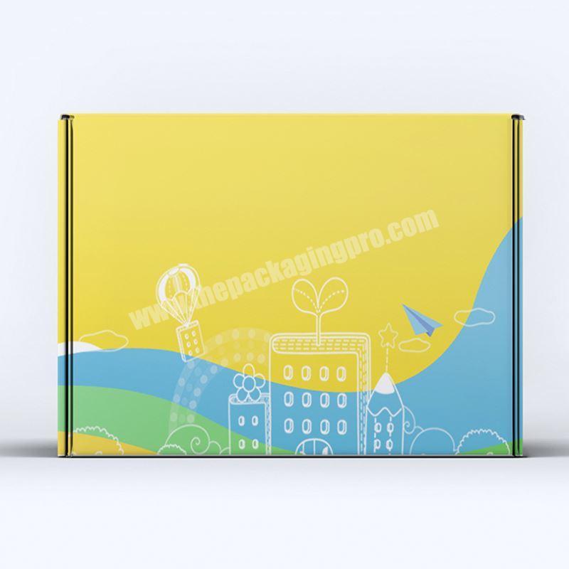 Best seller 2020 Yongjin 4c Offset Printing Carton Packaging Custom Moving Box