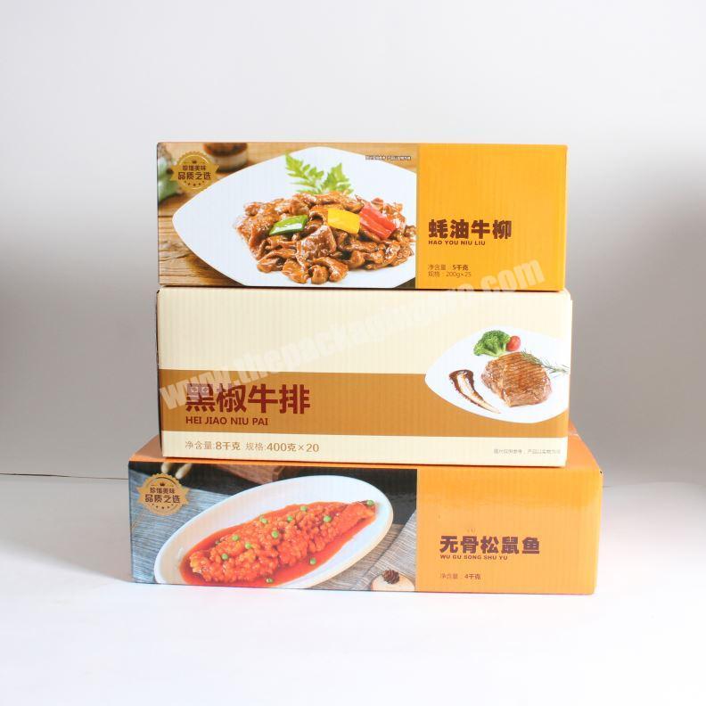 Best selling carton pizza crepe packaging box for for shipping