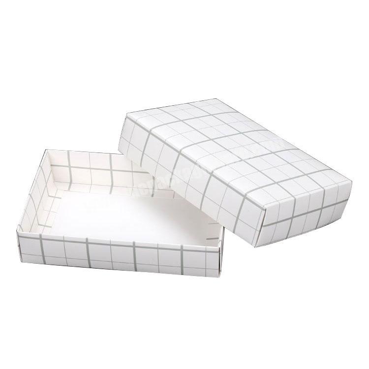 Best selling quality check striped panties packaging box