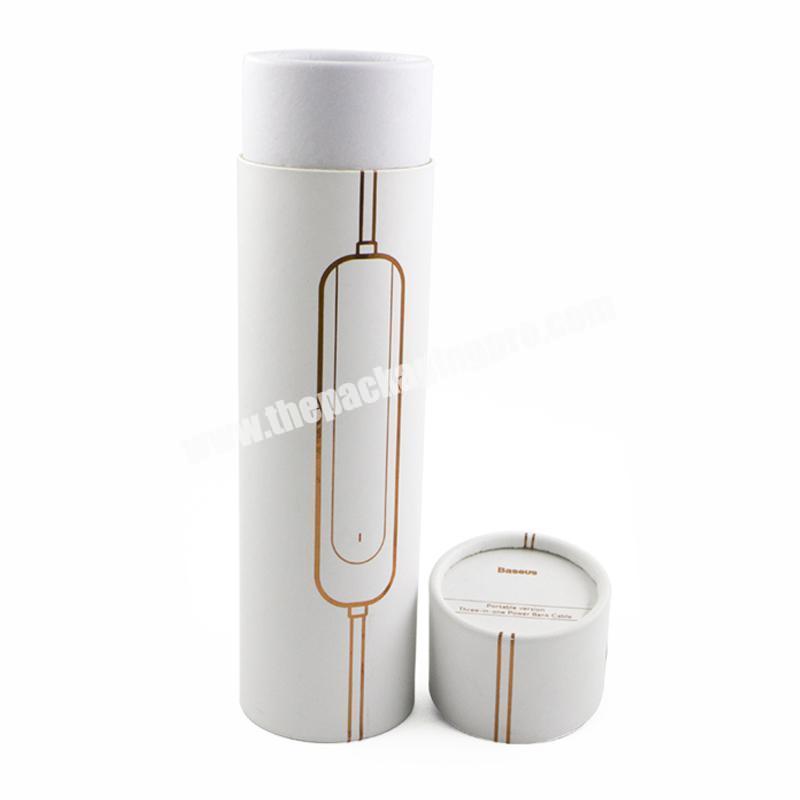 Biodegradable Cardboard Recycled Cylinder Paper Tube Box Craft Paper Eco Paper Tube For Electric Toothbrush