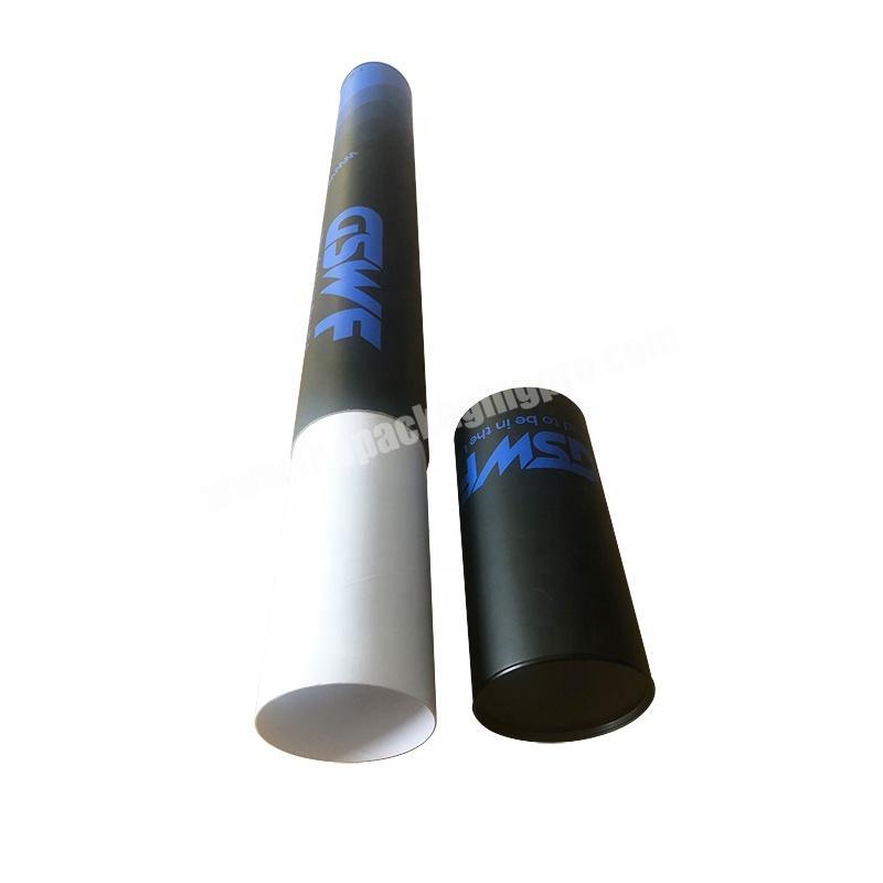 Biodegradable Push Up Paper Tube Packaging Long Paper Cylinder Tube For Packaging Map