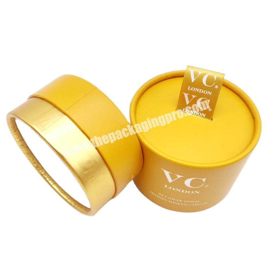 Luxury box round paper tube for jewelry round jewelry box package 30mm diameter cardboard paper tube with print