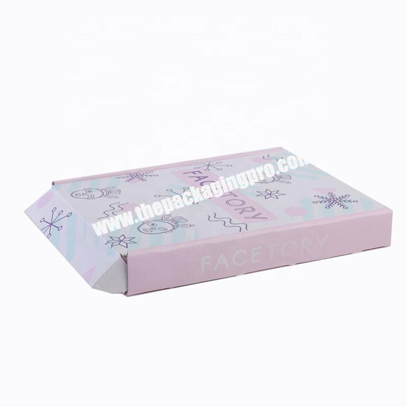 luxury matte lamination gift lip gloss packaging box  with custom design