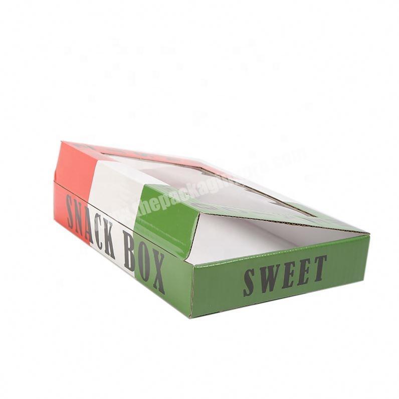 Wholesale clothing boxes custom printed logo corrugated shipping clothes packaging boxes