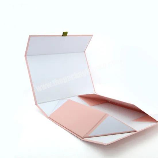CREATIVE PINK COLLAPSIBLE FOLDABLE CARDBOARD PACKAGING MANUFACTURERS BOX