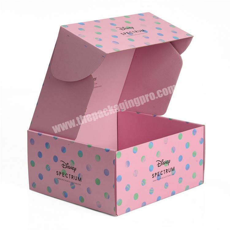 Cardboard Shipping Custom Paper Gift Cloth Packaging Box