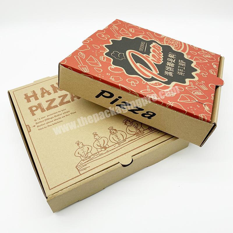 Cheap Price 10 Inch 11 Inch 12 Inch 14 Inch 16 Inch Custom Printed Wholesale Manufacturers Pizza Carton Box With Logo