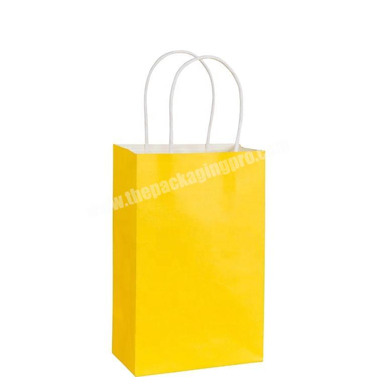Cheap Small Paper Gift Bags with Handles