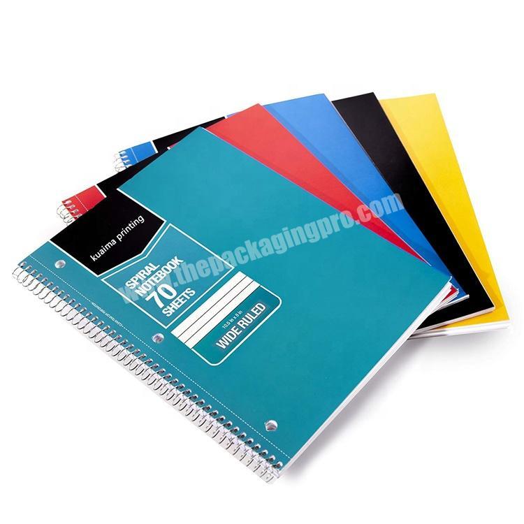 Cheap a4 a5 spiral notebook for school