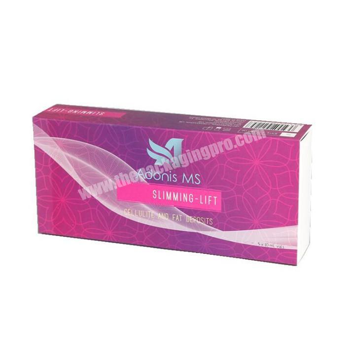 Cheaper Printed Packaging Cosmetic Skincare  Package Box Eyelash Drawer Slide Box With Paper Insert