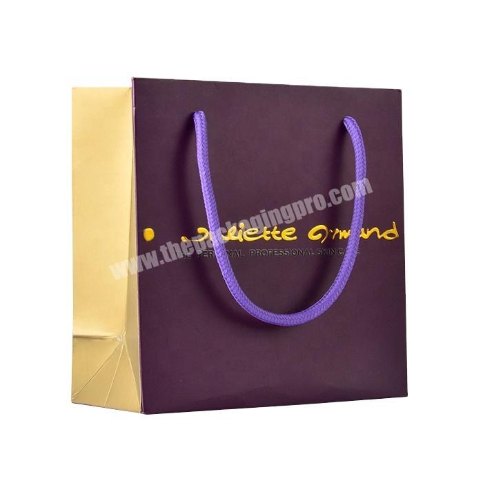 China Manufacturer Luxury Printed Gift Custom Shopping Paper Bag For Party With Your Own Logo