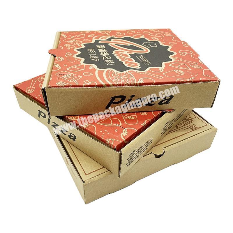 Mixed Color Lightweight Foldable Lunch Boxes Food Grade Kraft Paper Box Food