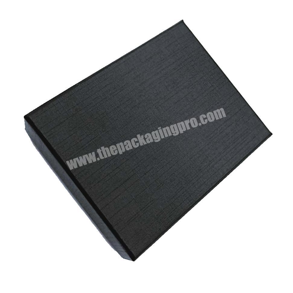 Wholesale China electronic packaging box cheap usb cardboard matte black