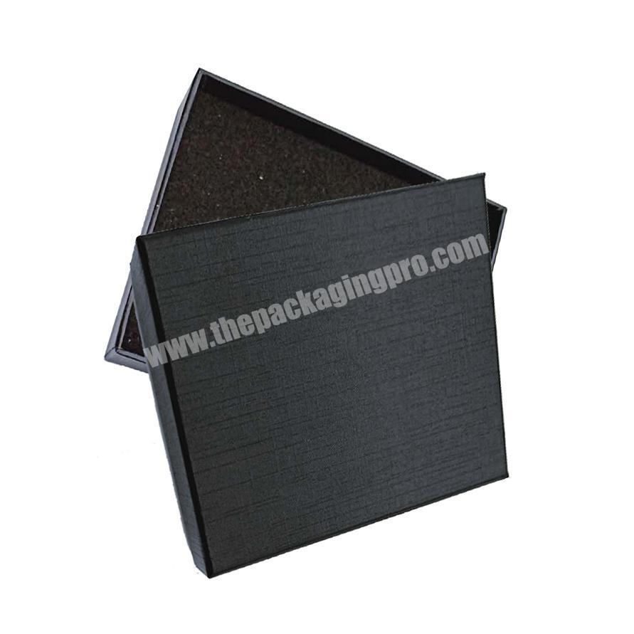 Shop China electronic packaging box cheap usb cardboard matte black