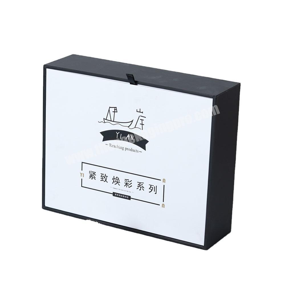 China factory custom gift boxes with dividers hot sell gift boxes with flip lid wholesale good gift box with foam insert
