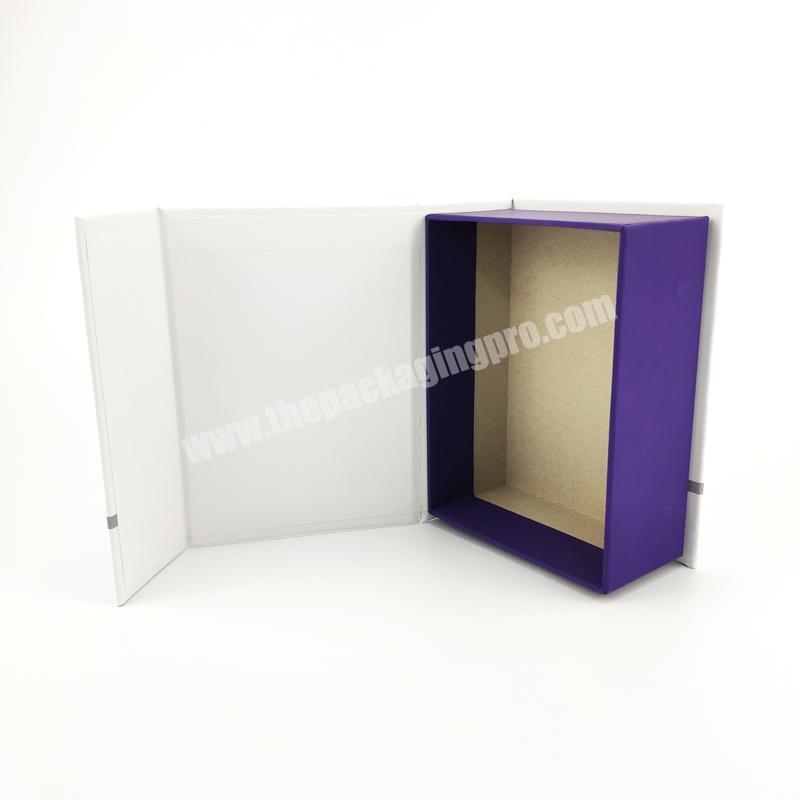 Chinese suppliers paper packaging closure magnetic gift folding box