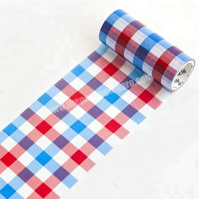 Colorful style decorative  custom printing washi  paper tape set