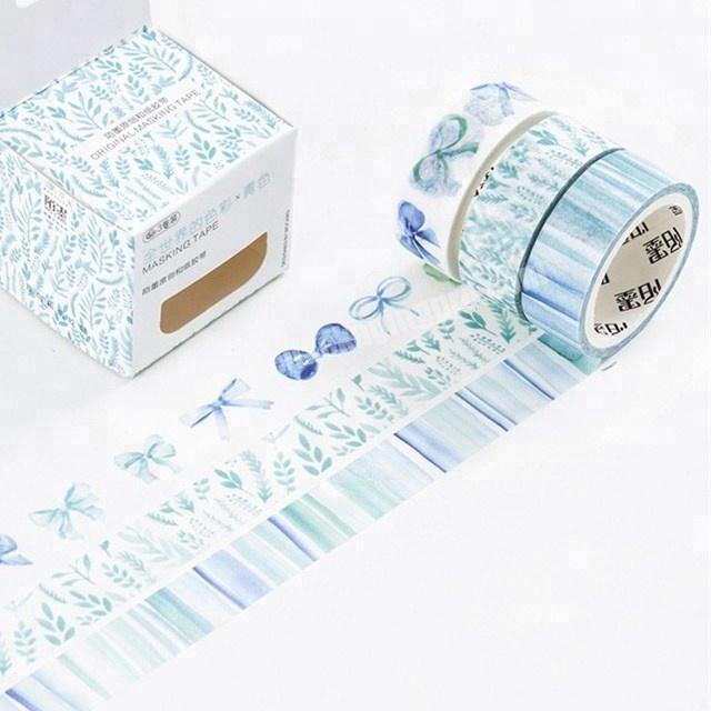 Colorful world custom printed washi paper tape