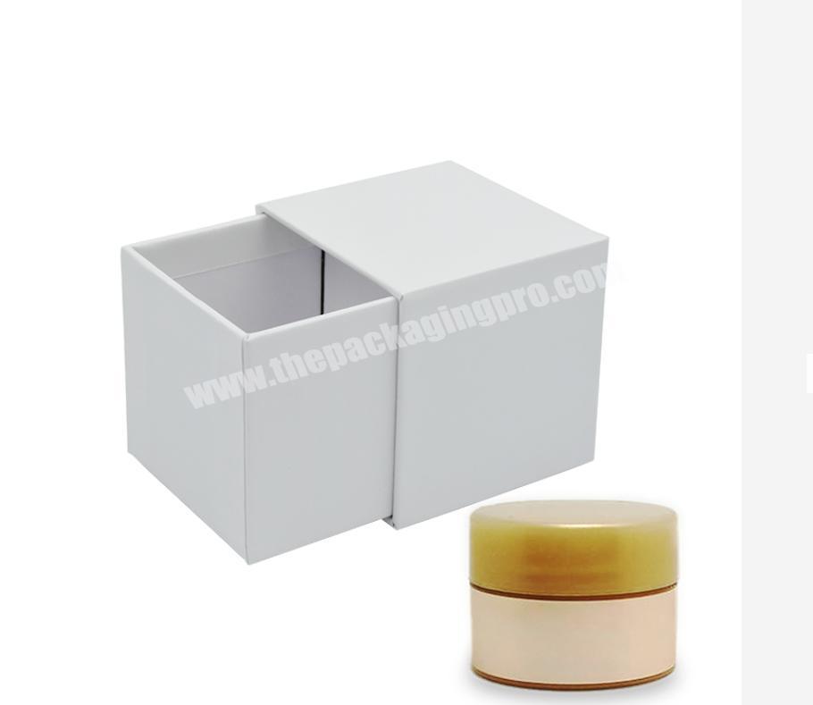 Container Box Essential Oil Glass Bottle Paper Cream Box Cosmetic Perfume Packaging With Safety Lock