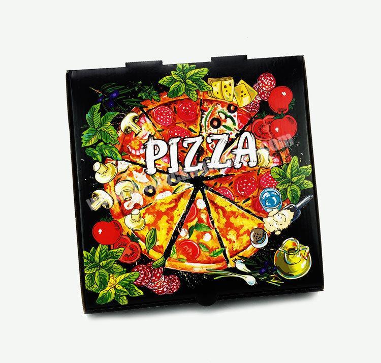 Corrugated Pizza Packaging Box Custom Logo Printing Competitive Price Pizza Box