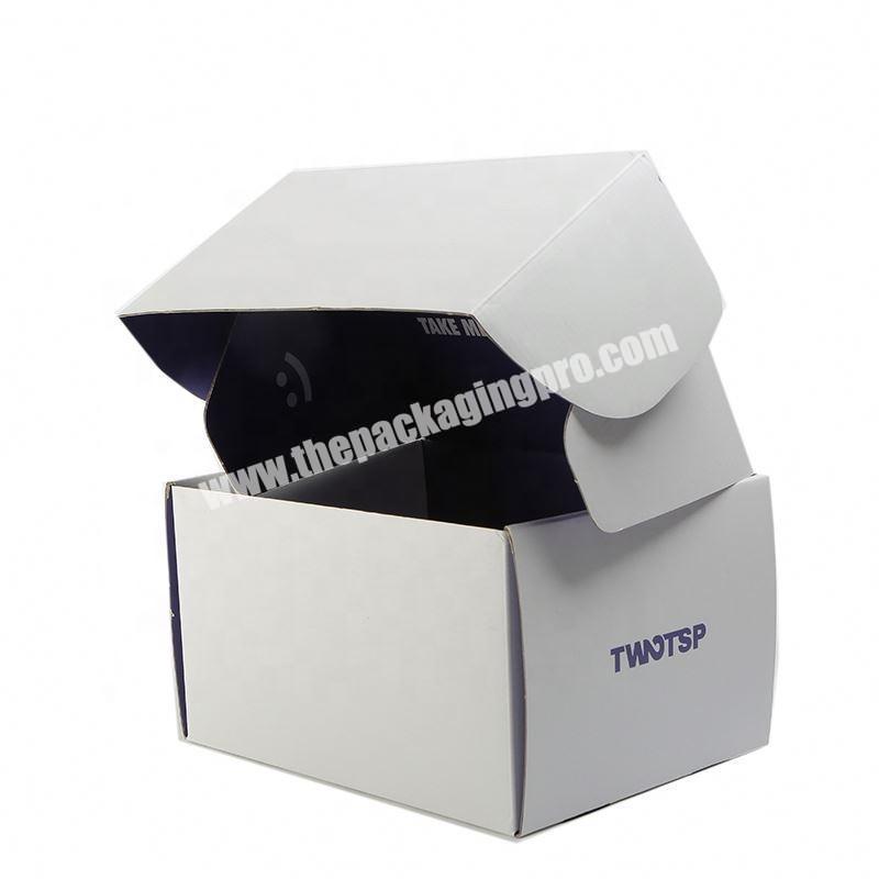 High quality dresses apparel paper packaging box with own logo