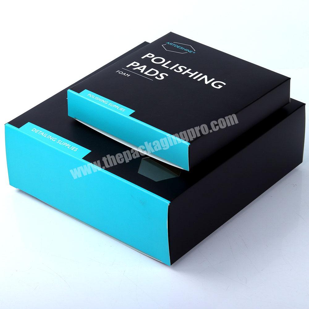 Custom 5ml 10ml 15ml dropper essential oil bottle packing white black paper boxes for bottle card box