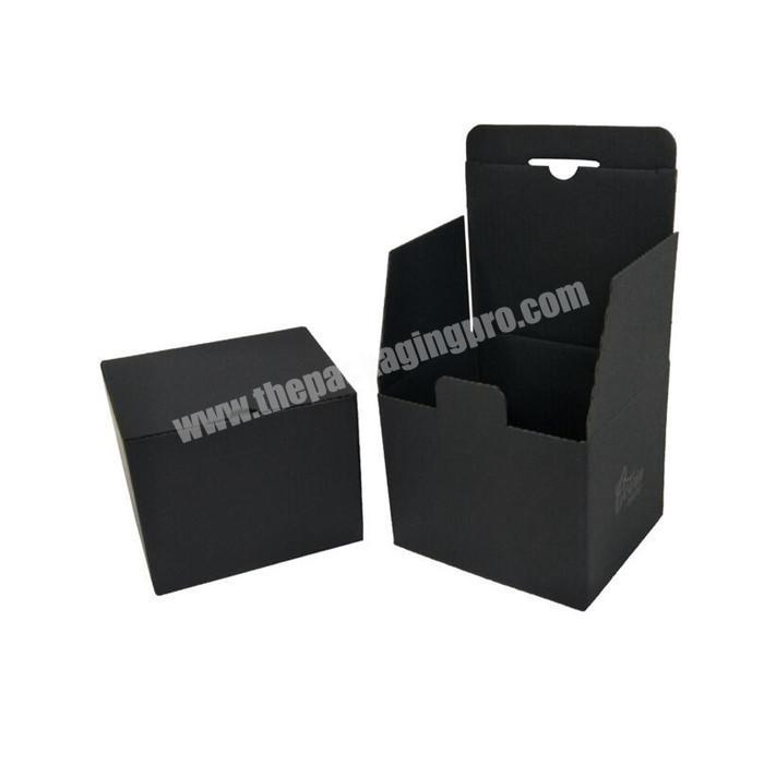 Custom Black  Easy Assemble Boxes Gift Boxes Kraft Paper Shipping Folding Boxes With Lids