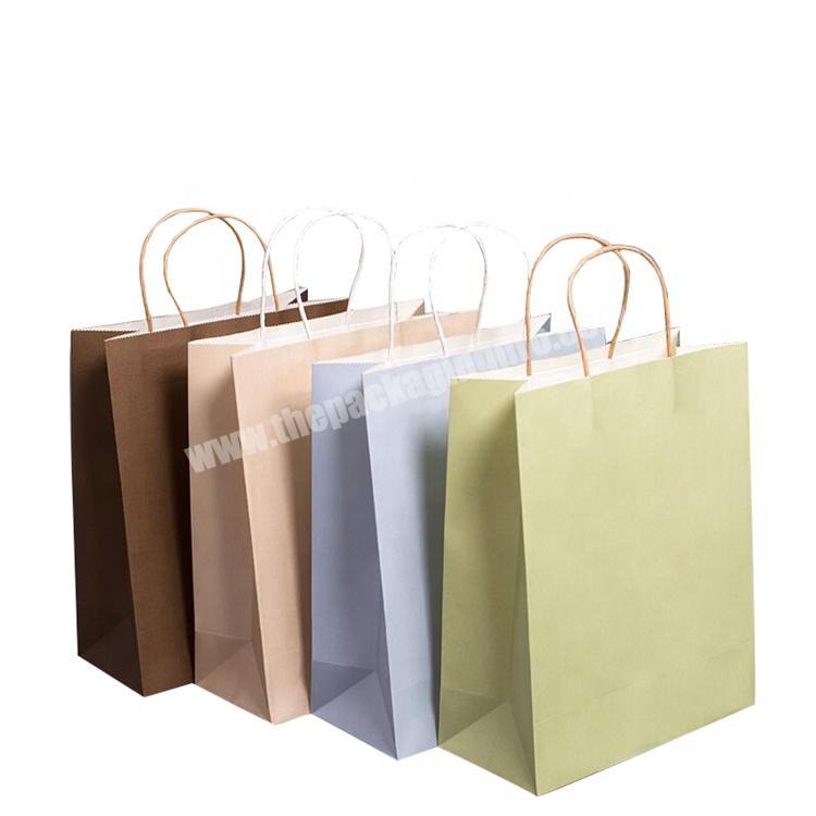 Custom Cheap White Paper Cloth Gift Bags with Handles