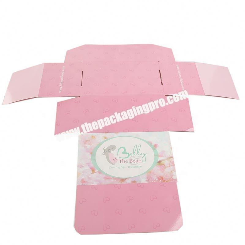 Wholesale women long sleeve knitted dress paper packaging boxes with own logo