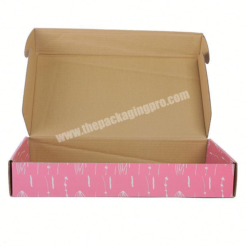 Custom Corrugated paper shipping box for six pack beer box with compartments