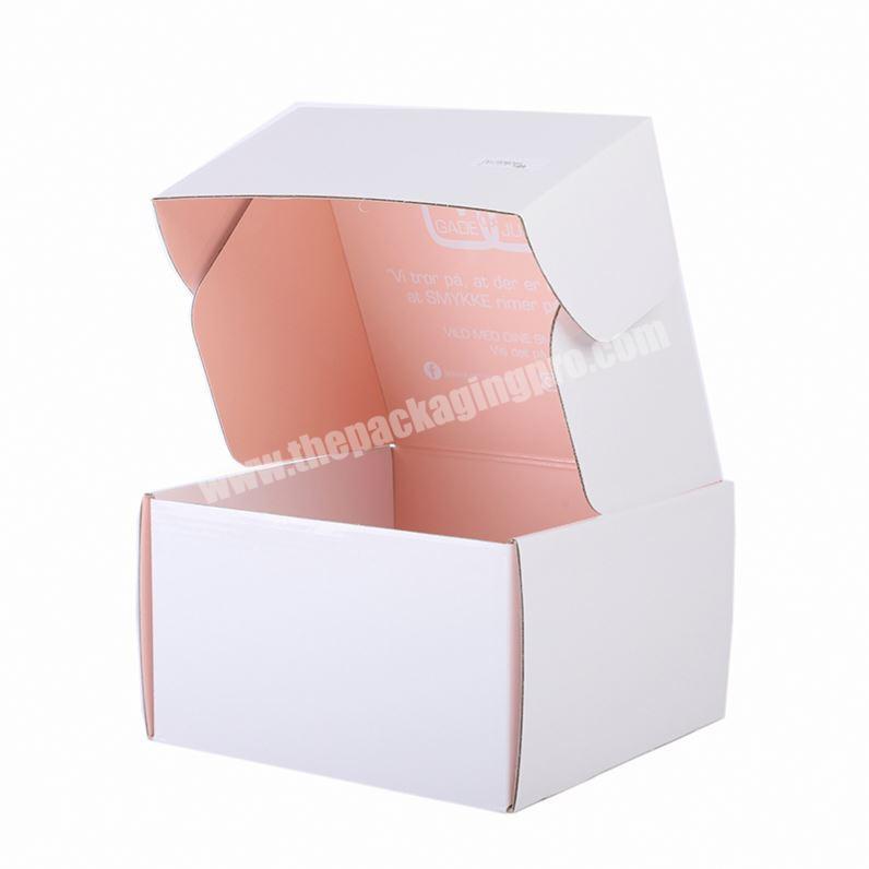 Custom Craft Paper Lamp Box Corrugated Paper LED Packing Boxes Print
