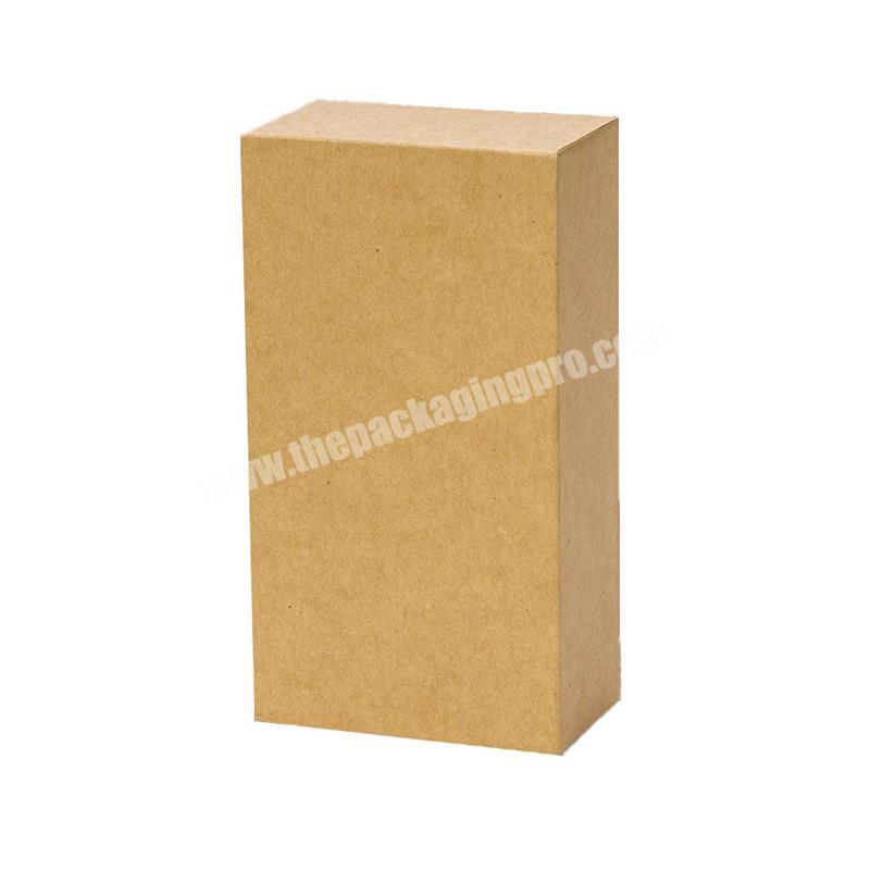 Custom Design Cardboard Gift Kraft Paper Packing Box Factory