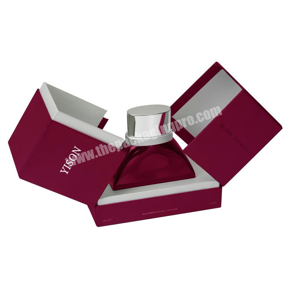 Custom Design Logo Printed Packaging Empty Paper Box Perfume Luxury