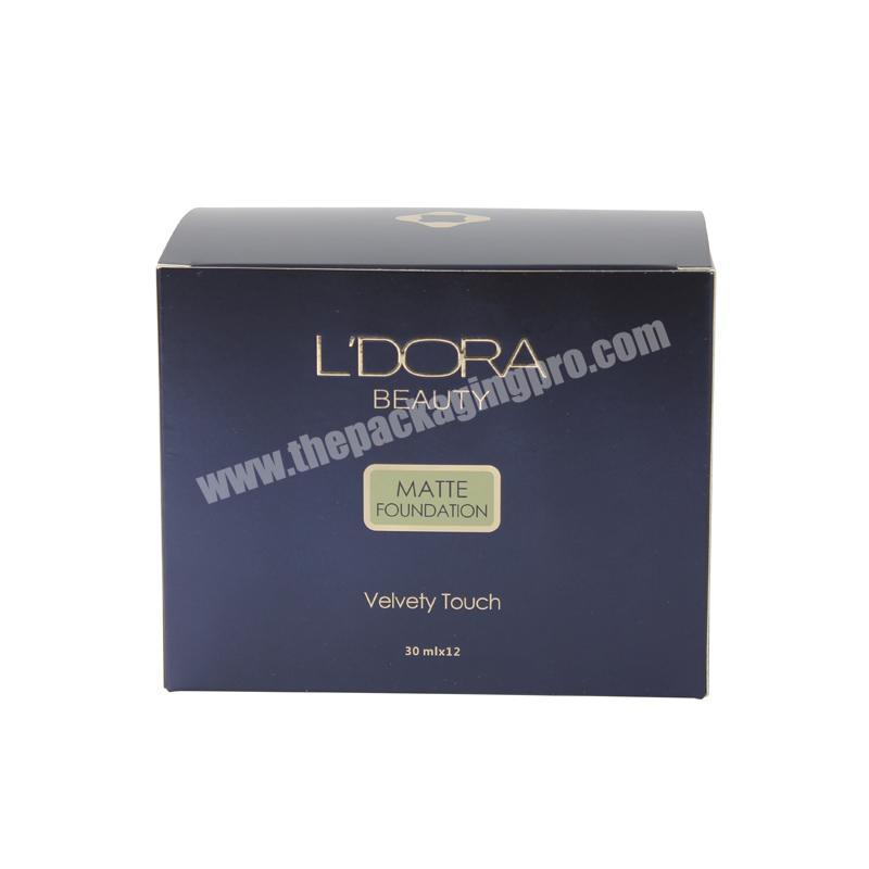 Custom Design Luxury Cosmetic Packaging Gift Paper Box