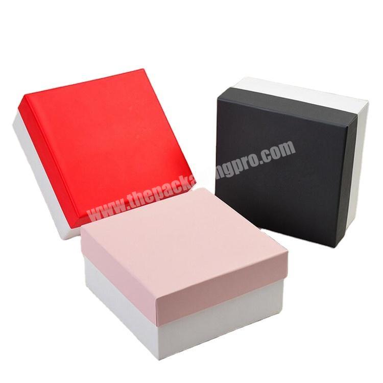 Custom Design Packing Gift Cheap Paper Cardboard Box UV Printing With Lid For Mug