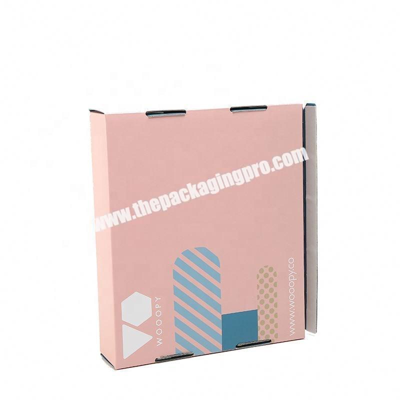 Custom logo printed cosmetic book shape kraft paper box
