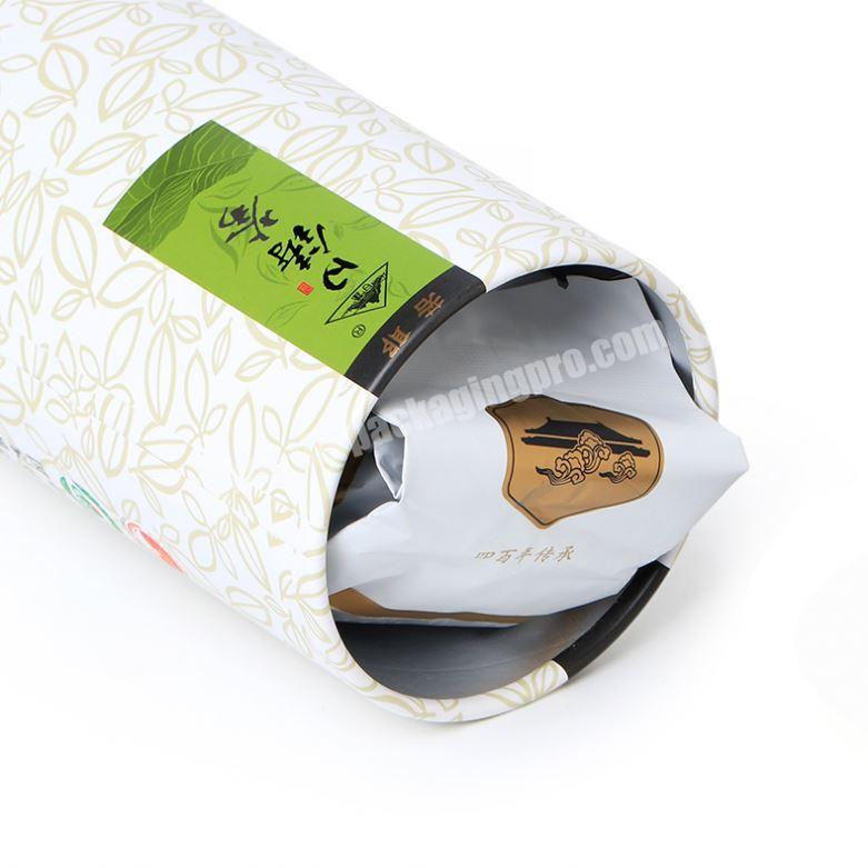 Custom Design Recycled Tea Cardboard Paper Tube