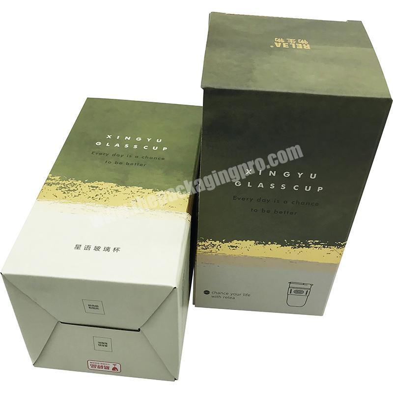 Custom Eco friednly Foldable paper boxes packaging rolling case custom print manufacturer