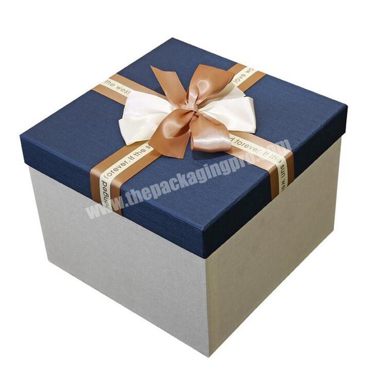 Custom Elegent High End Square  Cookies Candy gift box Valentine's Day Jewelry Cardboard Package Box