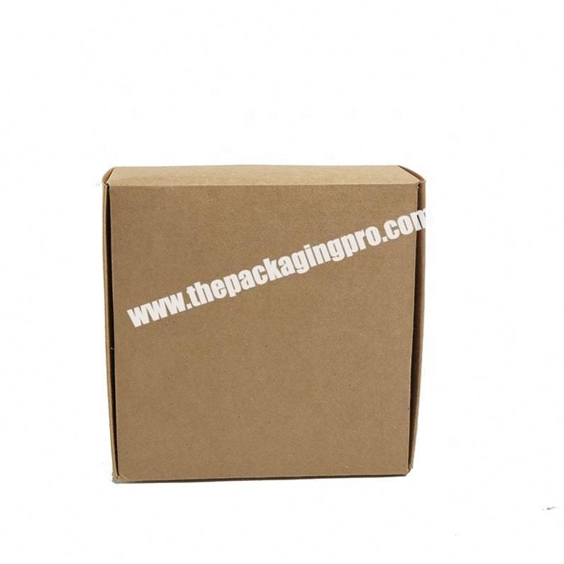 kraft cosmetic paper folding box Alibaba wholesale hot sale new design kraft paper box for cosmetic packaging