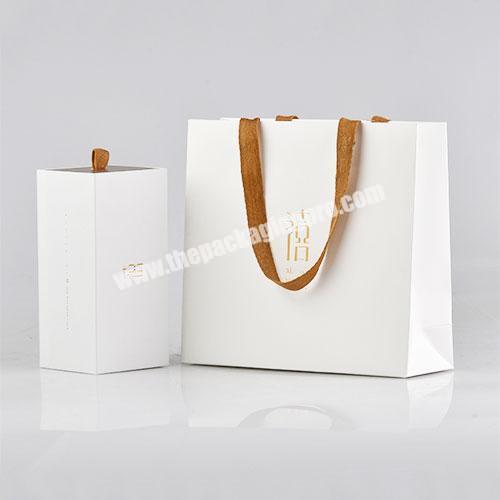 Custom Fashion Your Own Logo Print Cosmetics Luxury Gift Shopping Paper Bags