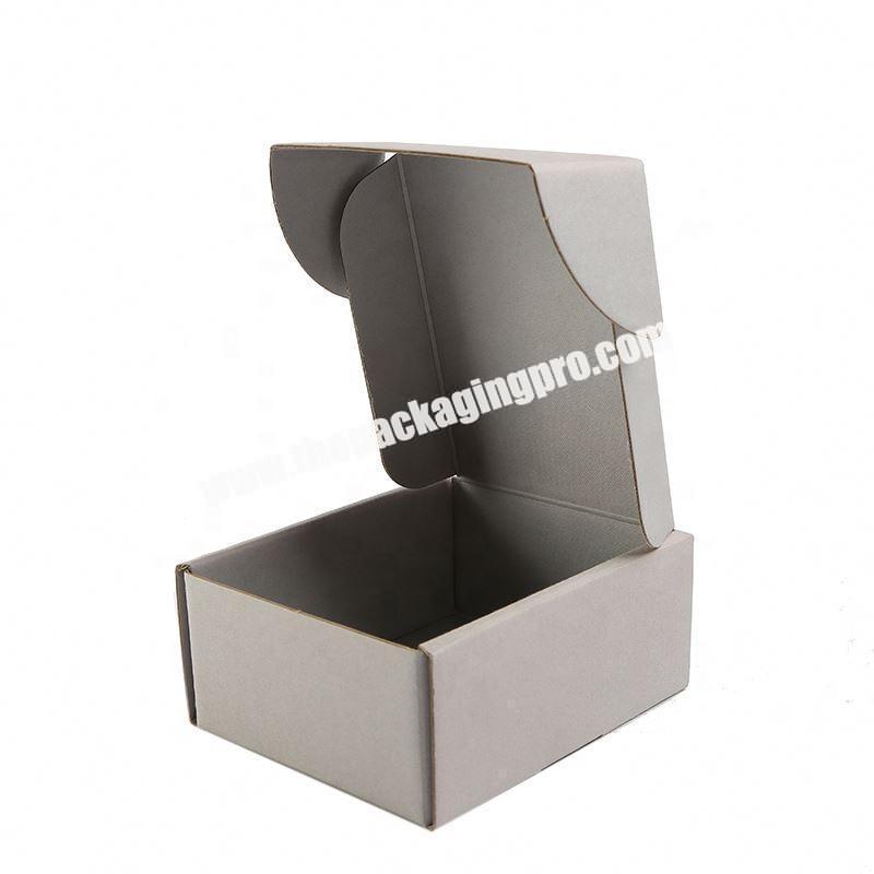 Customized Made pink  Small Corrugated Paper skin soap shipping boxes