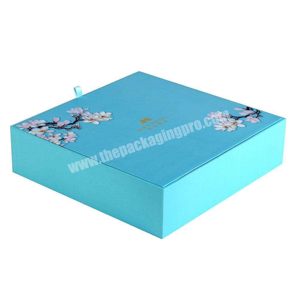 Custom Hot sale paper box packaging for biscuit and cake with paper insert