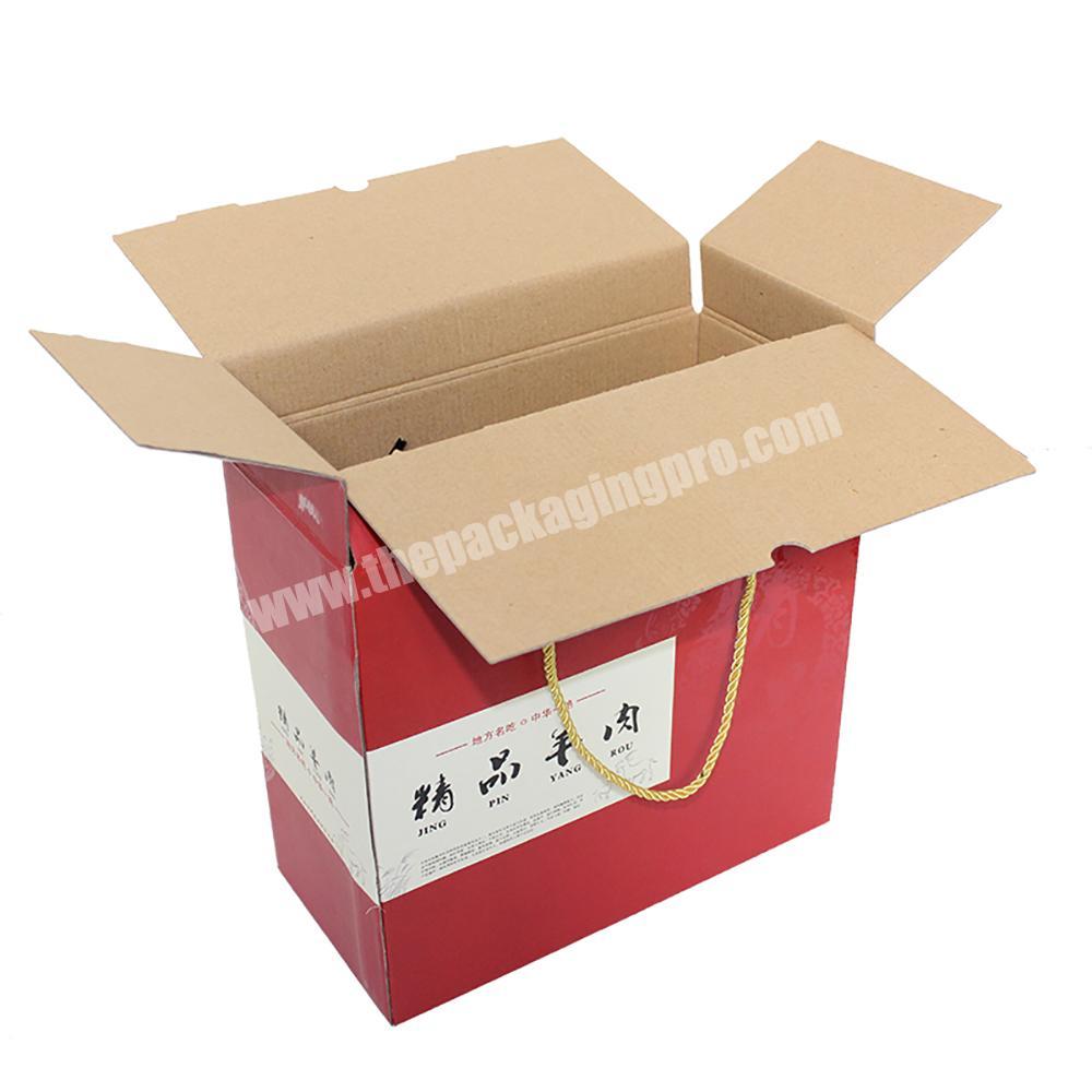 Custom Logo Design Mailing Packaging Shipping Boxes Food Box Paper