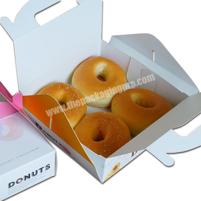 Custom Logo Eco Friendly Wholesale Paper Donut Packaging Box