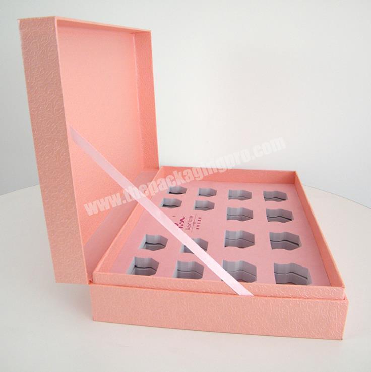 Custom Logo Factory Sale Luxury Black Paper Rigid Cardboard Packaging Magnetic Closure Gift Essential Oil Box With Eva Foam